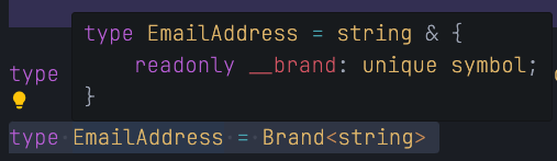 email address type peak